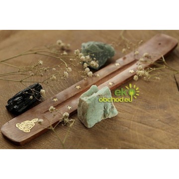 Stojanček pre vonné tyčinky, drevený – Buddha