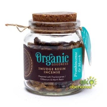 Vykurovacia zmes kadidlo a myrha