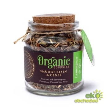 Živicové kadidlo citrónová tráva a korenie