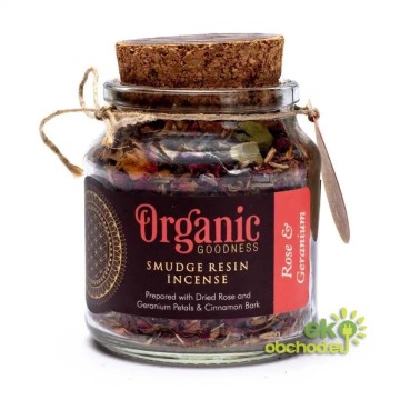 Vykurovacia zmes ruža a geránium