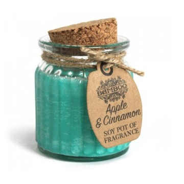 Sójová vonná sviečka - Jablko & škorica