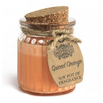 Sójová vonná sviečka - Korenený pomaranč