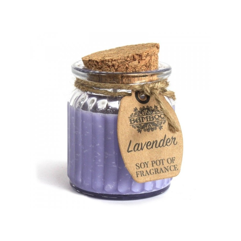 Sójová vonná sviečka - Levanduľa