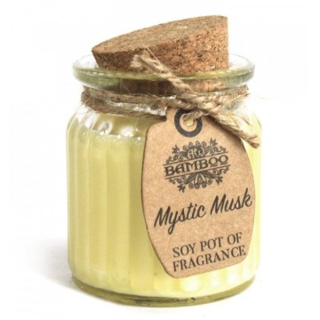 Sójová vonná sviečka - Mystický Musk