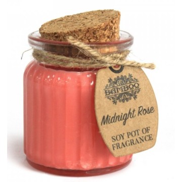 Sójová vonná sviečka - Polnočná ruža