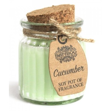 Sójová vonná sviečka - Uhorka