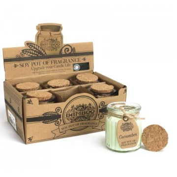 Sójová vonná sviečka - Uhorka