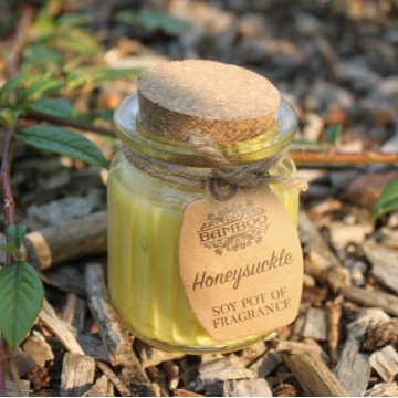 Sójová vonná sviečka - Zemolez