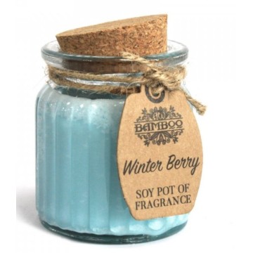 Sójová vonná sviečka - Zimné bobule