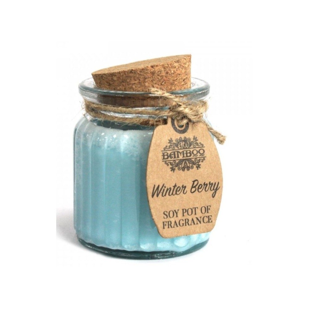 Sójová vonná sviečka - Zimné bobule