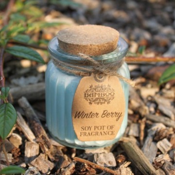 Sójová vonná sviečka - Zimné bobule