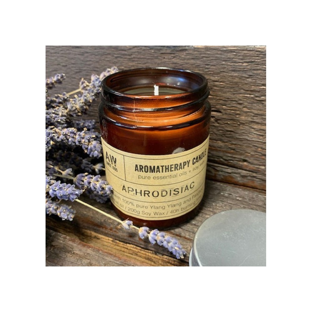 Aromaterapeutická Sójová Sviečka 200g - Afrodiziakum