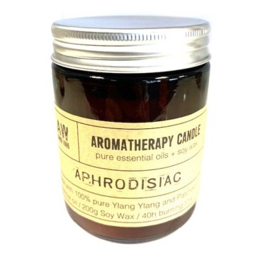 Aromaterapeutická Sójová Sviečka 200g - Afrodiziakum