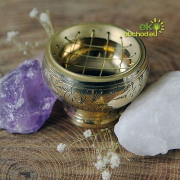 Kadidelnica - svetlá s nožkou – malá