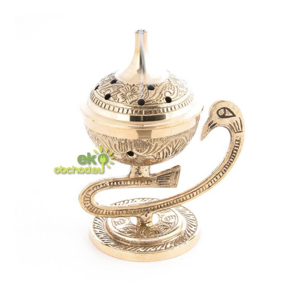 Kadidelnica Labuť zlatá mosadz