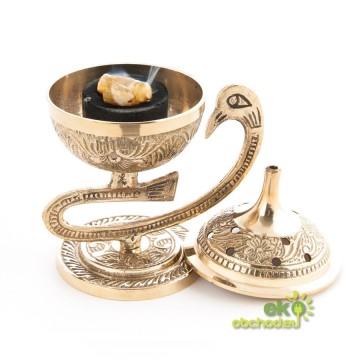 Kadidelnica Labuť zlatá mosadz