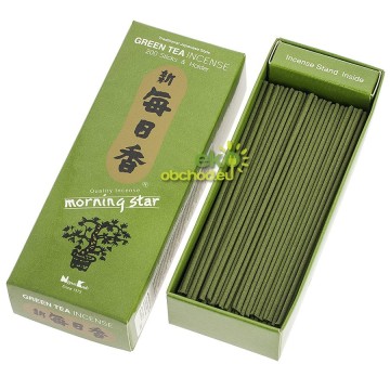 Vonné tyčinky Morning Star - GREEN TEA, Nippon Kodo