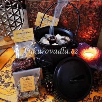 Kadidelnica liatinový KOTLÍK PENTAGRAM malý