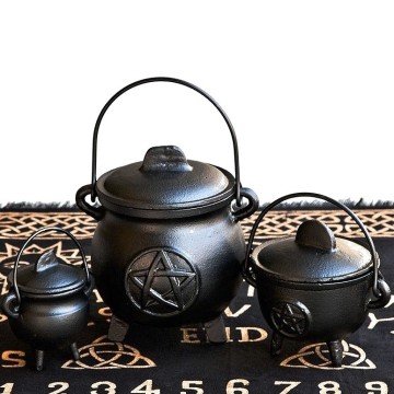 Kadidelnica liatinový KOTLÍK PENTAGRAM veľký