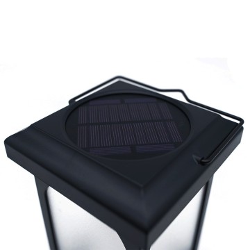 Záhradná solárna lucerna TrueFlame Solar Crook SS9968 s USB
