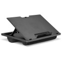 Nastaviteľný stolík na notebook 37,6 x 28 x 5,8 cm – Navaris – čierny