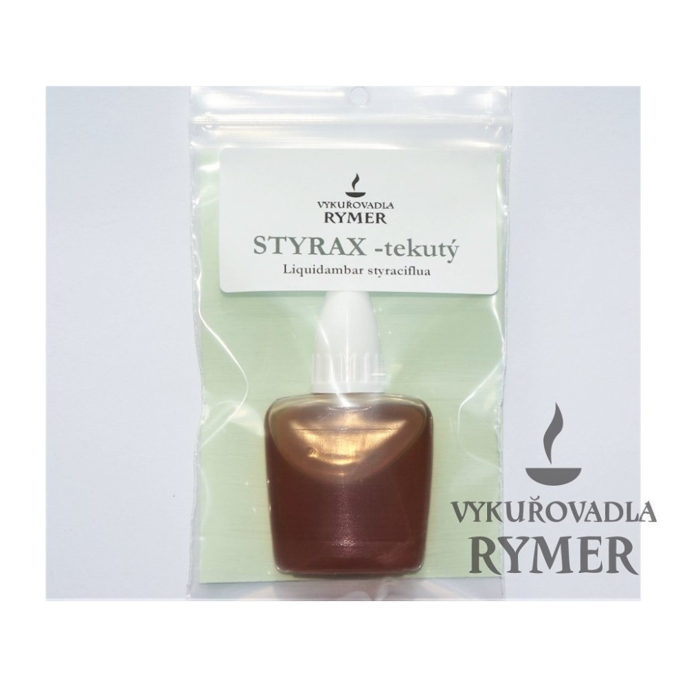 STYRAX, tekutá živica